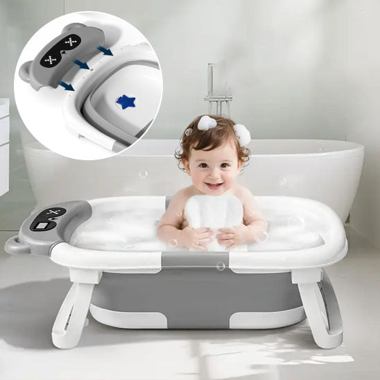 Baignoire_bebe_pliable_FuniTime_Temperature