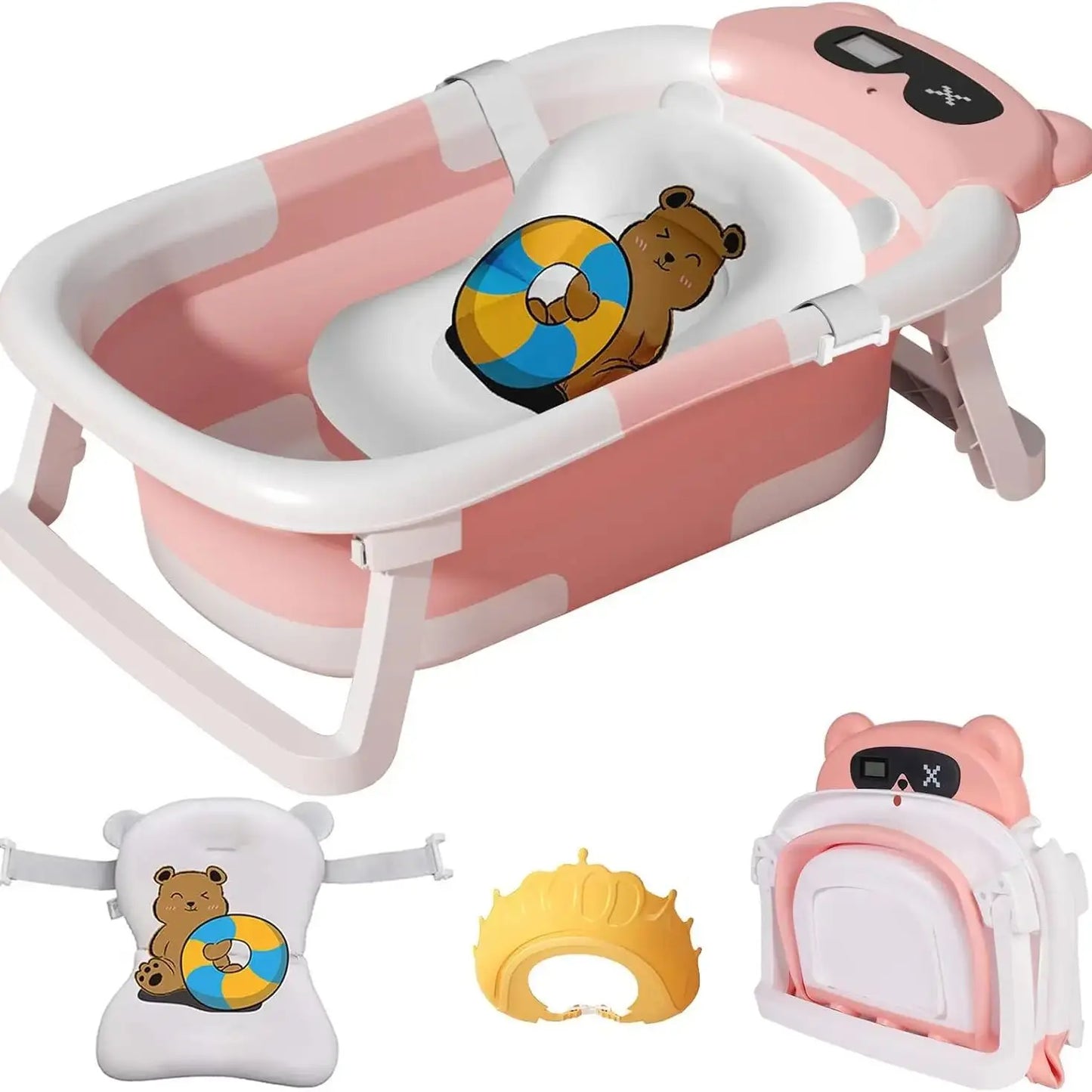 Baignoire_bebe_pliable_FuniTime_rose