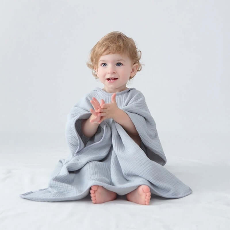Cape de bain bébé en coton-Bébé®-NN Baby&Mummy-NN Baby&Mummy