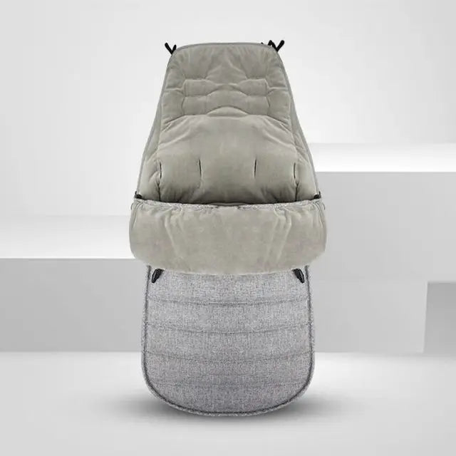 Chancelière poussette coupe-vent-Bébé®-NN Baby&Mummy-Gris-NN Baby&Mummy