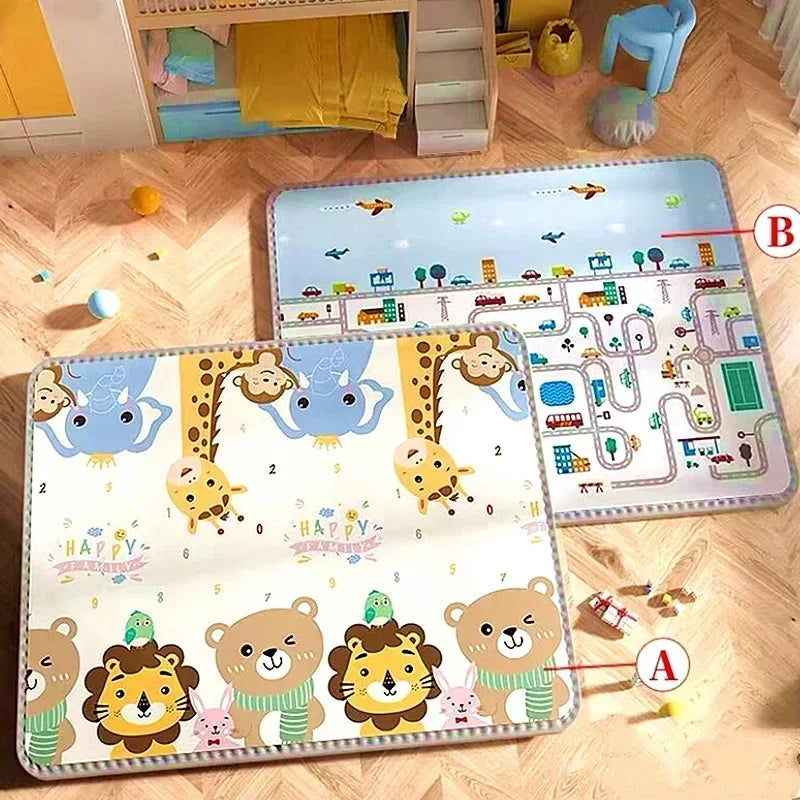 Tapis d'eveil bebe FunFloor double face