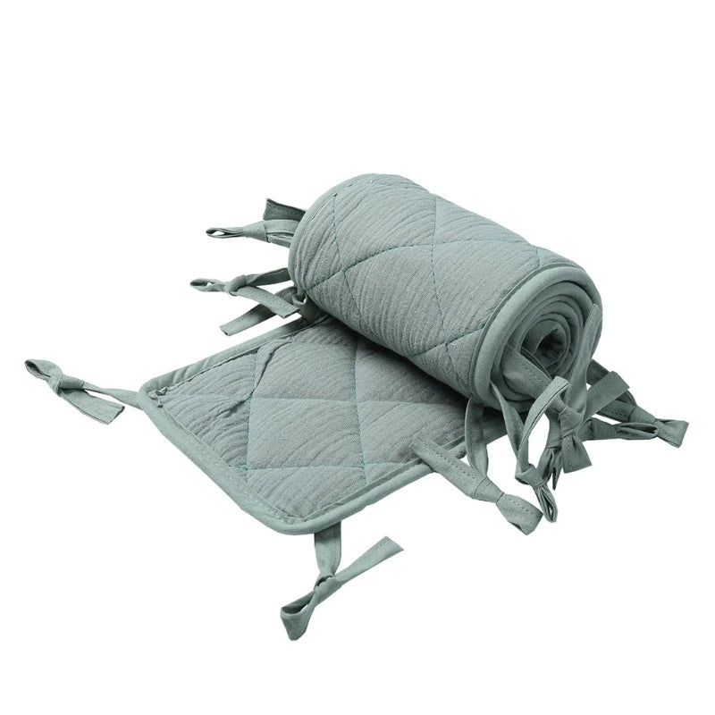 Tour-de-lit-bebe-anti-morsure-vert