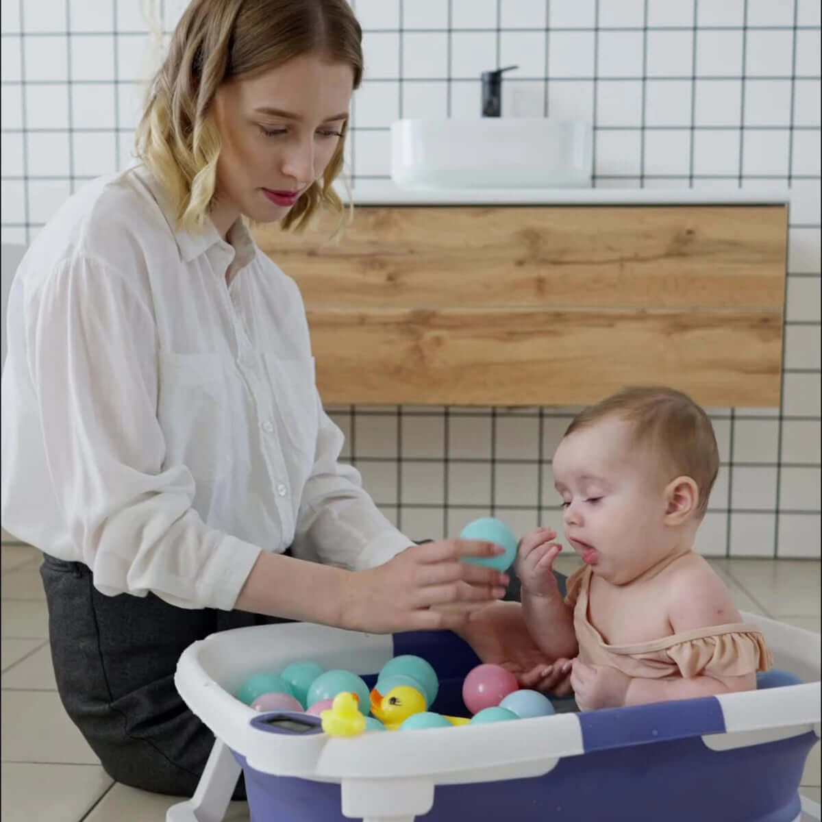 Baignoire bébé pliable - NN Baby&Mummy