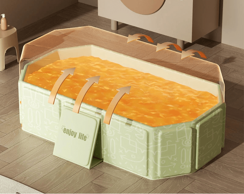 Baignoire Bébé Pliable Blocky_Barrel - NN Baby&Mummy