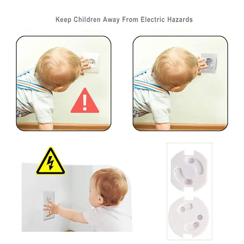 Cache Prises Électriques - 10Pcs - NN Baby&Mummy