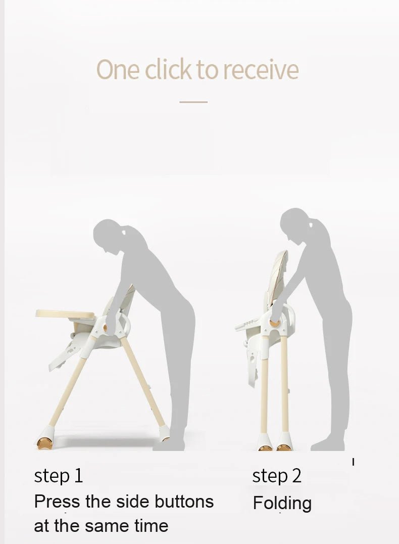 Chaise haute bébé réglable - NN Baby&Mummy