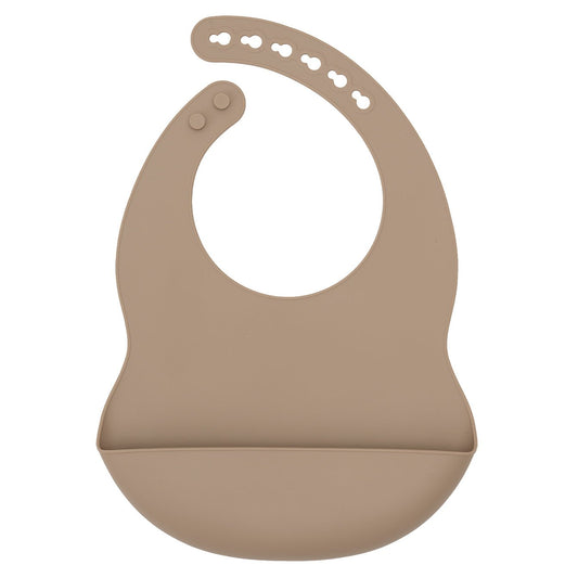 Bavoir bébé produit beige