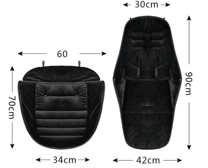 Chancelière poussette coupe-vent-Bébé®-NN Baby&Mummy-NN Baby&amp;Mummy