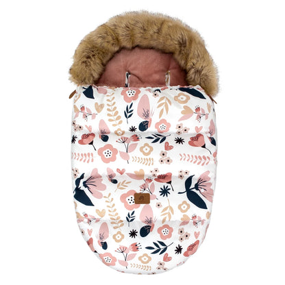 Chancelière de Poussette pour bébé 0-24 mois-Bébé®-NN Baby&Mummy-Fleuri-NN Baby&amp;Mummy