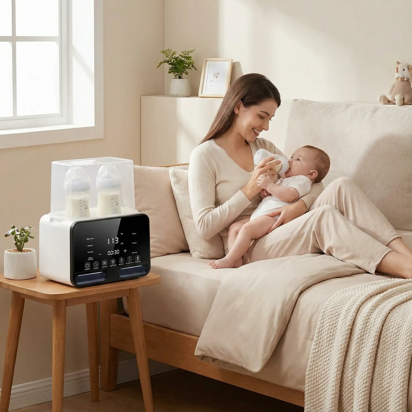 Chauffe Biberon Intelligent Tempo Utilisation Facile