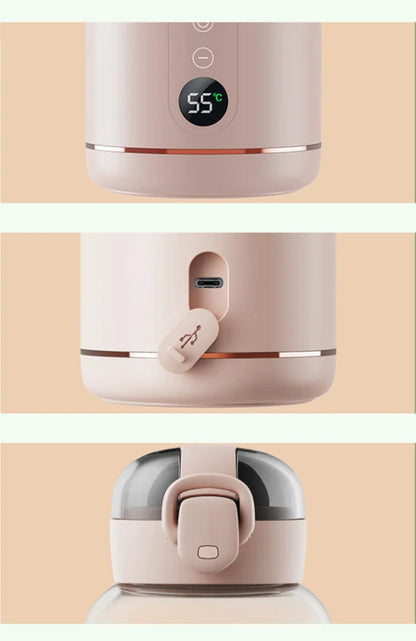 Chauffe biberon électrique portable USB à eau-Bébé®-NN Baby&Mummy-NN Baby&amp;Mummy