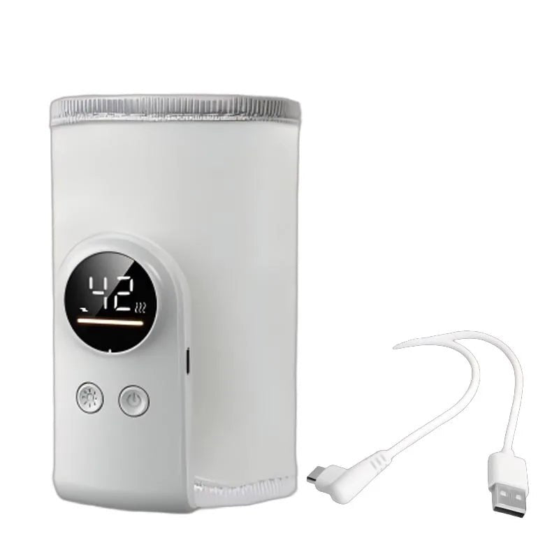 Chauffe Biberon USB Portable WarmFeed Blanc