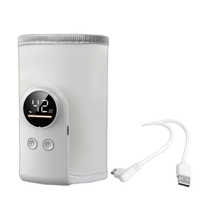Chauffe Biberon USB Portable WarmFeed Blanc
