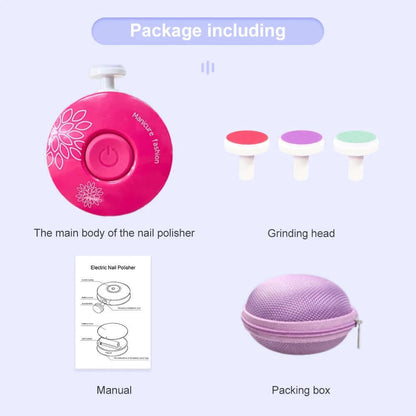 Coupe ongle électrique pour bébé-Bébé®-NN Baby&Mummy-Rose rouge-NN Baby&amp;Mummy