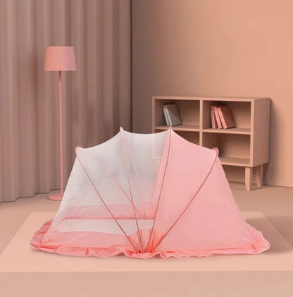 Moustiquaire lit bébé pliable-Bébé®-NN Baby&Mummy-Rose + Toile Opaque-NN Baby&amp;Mummy