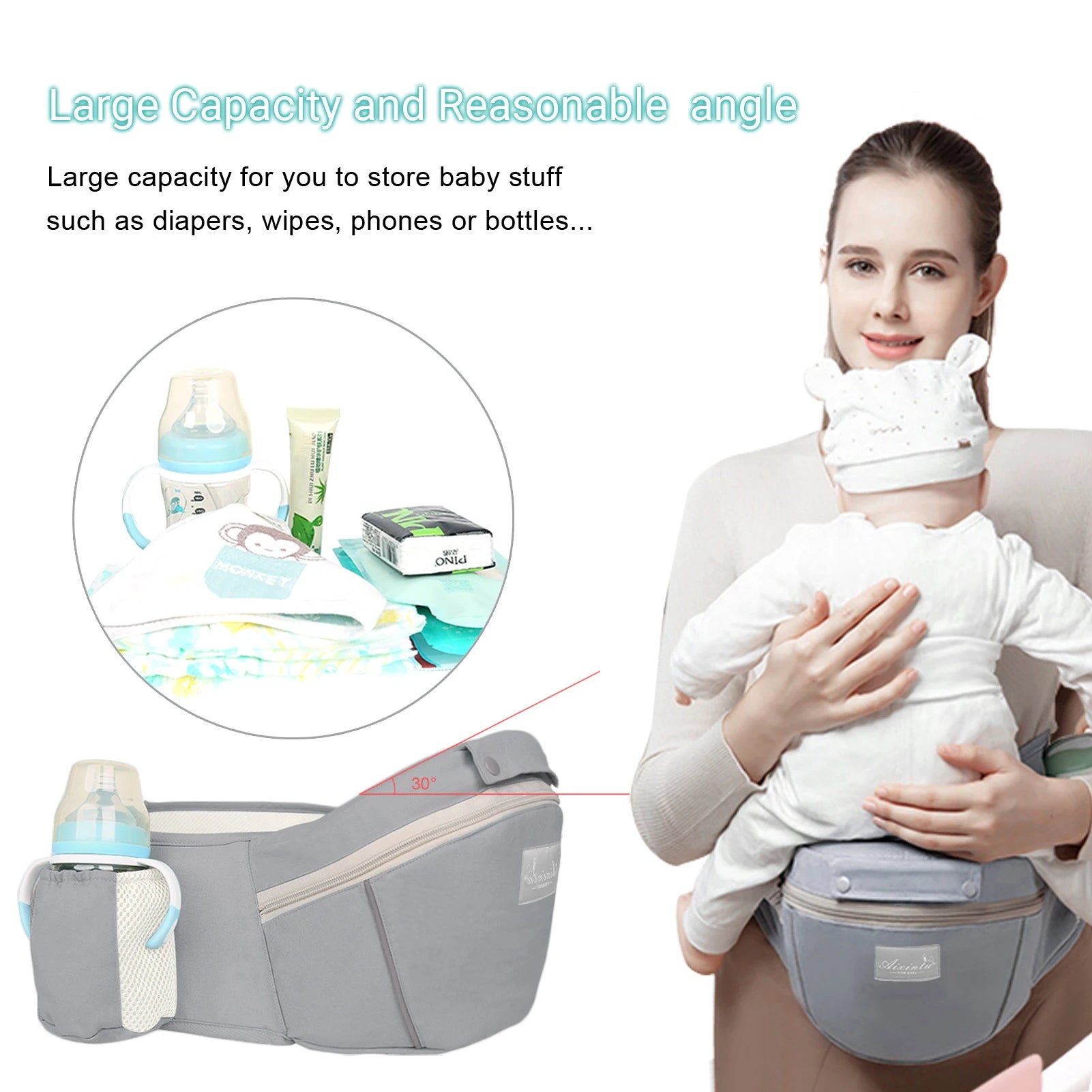 Porte-bebe-ergonomique-capacité