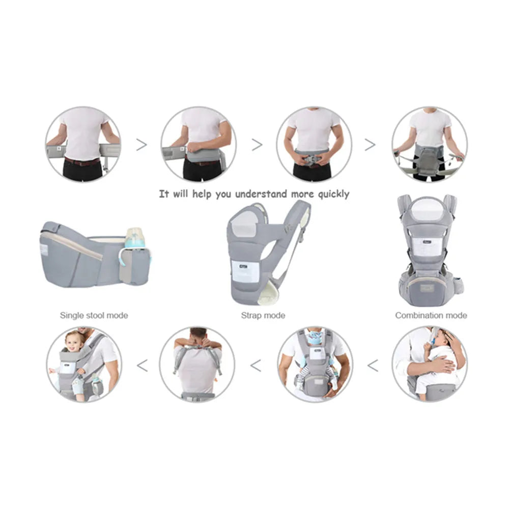 Porte Bébé Ergonomique-Bébé®-NN Baby&Mummy-NN Baby&amp;Mummy