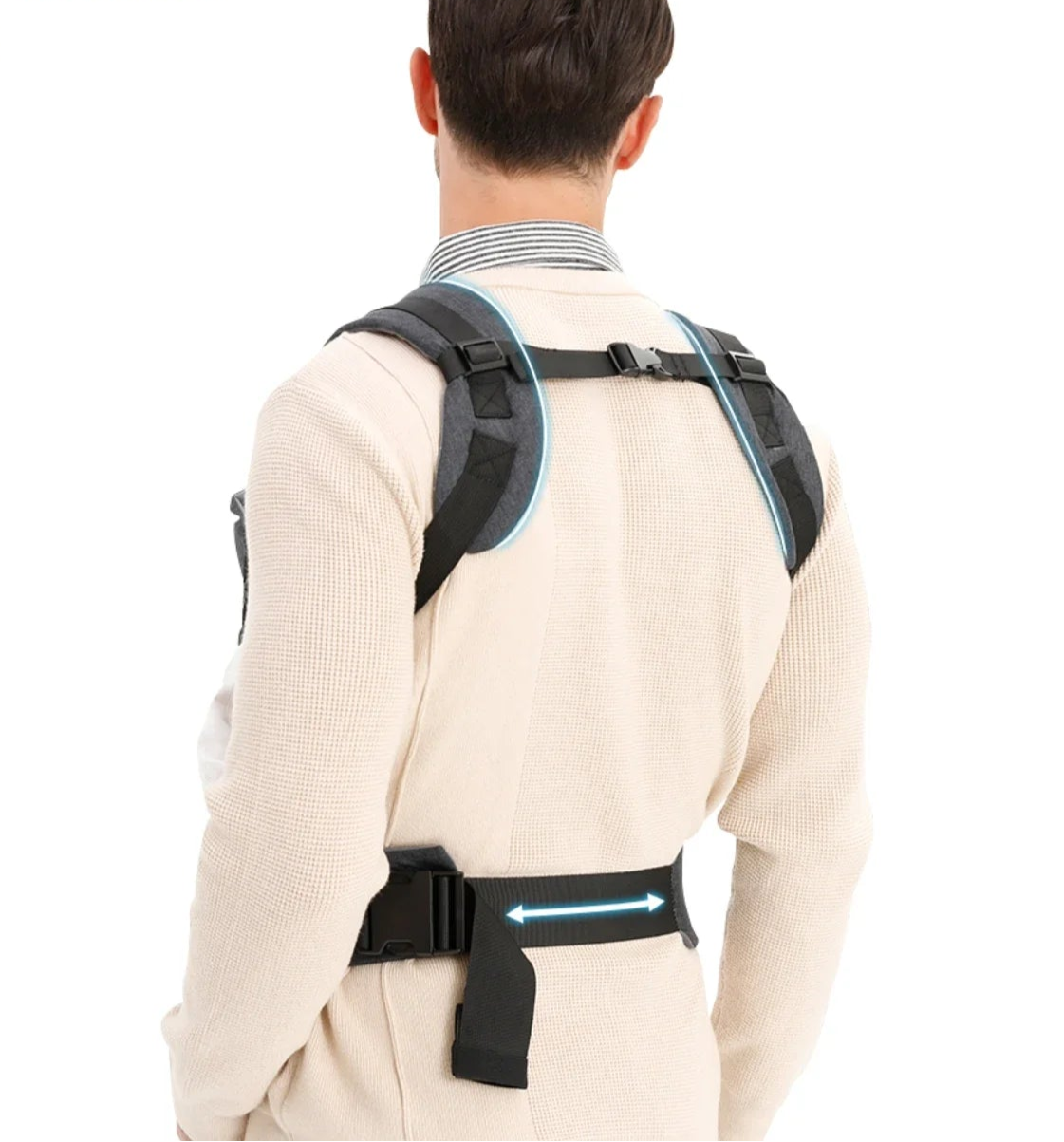 Porte_Bebe_Pliable_Polyvalent_Soutien_lombaire