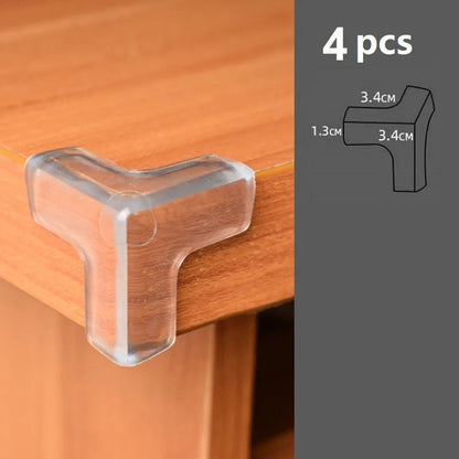 Protection d'angle de meuble pour bébé 4pcs/10pcs-Bébé®-NN Baby&Mummy-T-4pcs-NN Baby&amp;Mummy