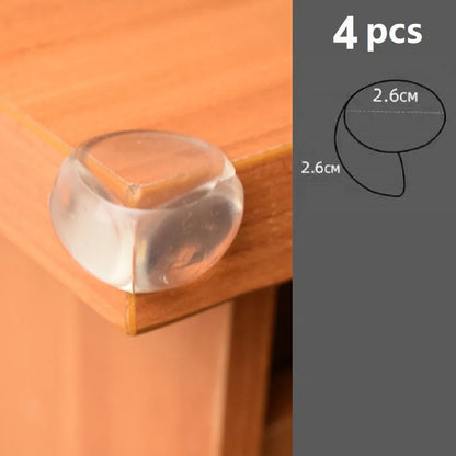 Protection d'angle de meuble pour bébé 4pcs/10pcs-Bébé®-NN Baby&Mummy-rond-4pcs-NN Baby&amp;Mummy