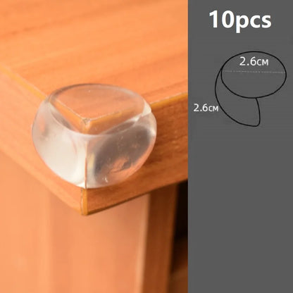 Protection d'angle de meuble pour bébé 4pcs/10pcs-Bébé®-NN Baby&Mummy-rond-10pcs-NN Baby&amp;Mummy