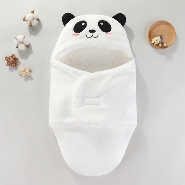 Sac-de-couchage-grand-froid-Cocoon-panda-blanc