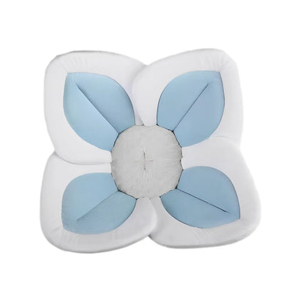 Siège de bain pour bébé - Fleur-Bébé®-NN Baby&Mummy-Blanc-Bleu-CN-NN Baby&amp;Mummy