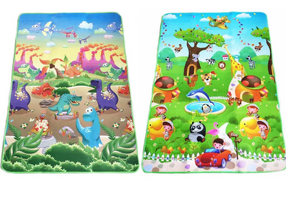 Tapis d'éveil bébé double face-Bébé®-NN Baby&Mummy-Dinosaurs-NN Baby&amp;Mummy