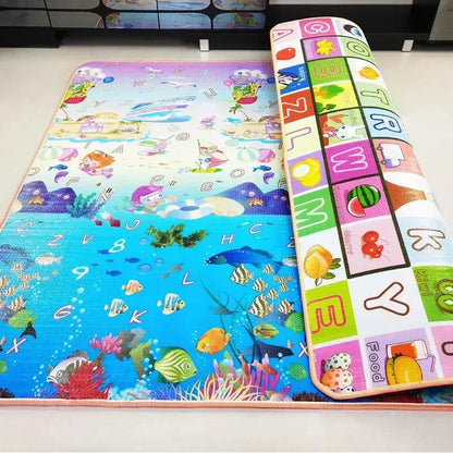 Tapis d'eveil bebe pliable-Bébé®-NN Baby&Mummy-Décor Ocean World-180x120x0.5cm-NN Baby&amp;Mummy