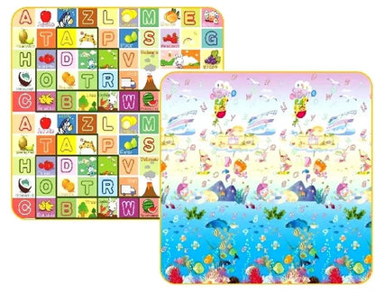 Tapis d'eveil bebe pliable-Bébé®-NN Baby&Mummy-Décor Aquatique-180x120x0.5cm-NN Baby&amp;Mummy