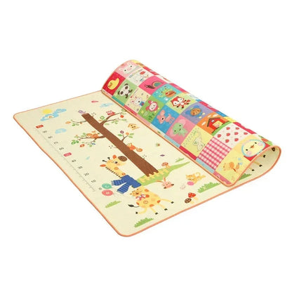 Tapis d'eveil bebe pliable-Bébé®-NN Baby&Mummy-Décor Marron Giraffe-180x120x0.5cm-NN Baby&amp;Mummy
