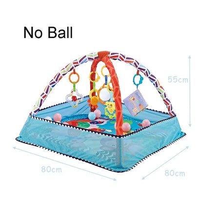 Tapis d'Eveil Bebe Multifonction-Bébé®-NN Baby&Mummy-Bleu- Sans boules-NN Baby&amp;Mummy