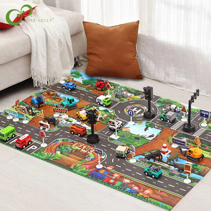 Tapis d'Éveil Bébé-Carte de Circulation-Bébé®-NN Baby&Mummy-NN Baby&amp;Mummy
