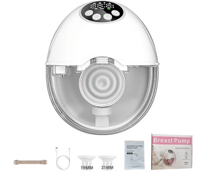 Tire Lait Portable Discreet Simple Gris Sans Base Chauffante