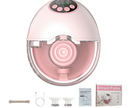 Tire Lait Portable Discret Simple Rose Sans Base Chauffante