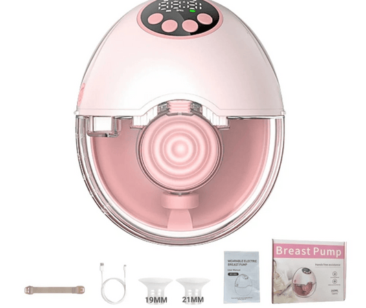 Tire Lait Portable Discret Simple Rose Sans Base Chauffante