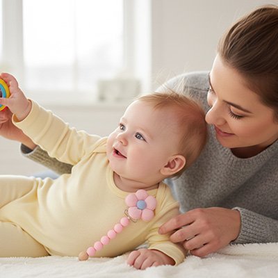 Attache tetine adorable