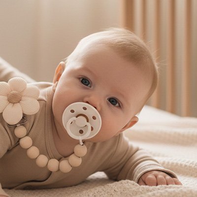 Attache tetine pratique et élégant