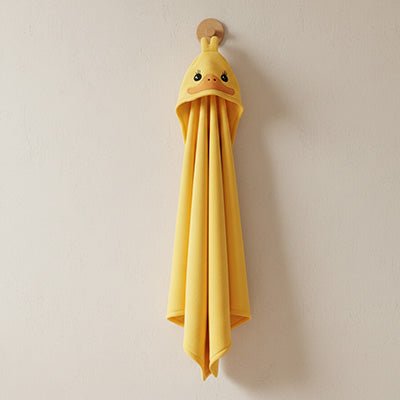 cape de bain bebe accroche