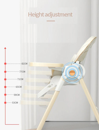 Chaise haute bébé réglable - NN Baby&Mummy