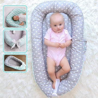 Lit de voyage bébé avec oreiller - NN Baby&Mummy