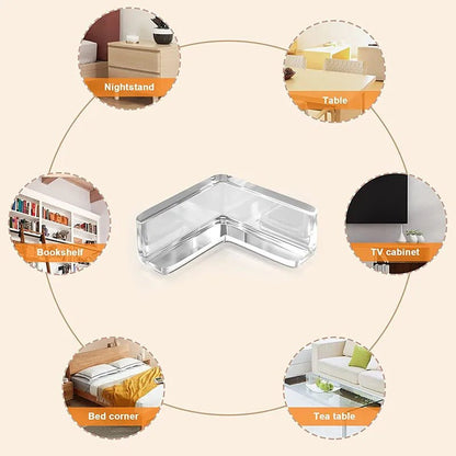 Protection d'angle de meuble pour bébé 4pcs/10pcs - NN Baby&Mummy