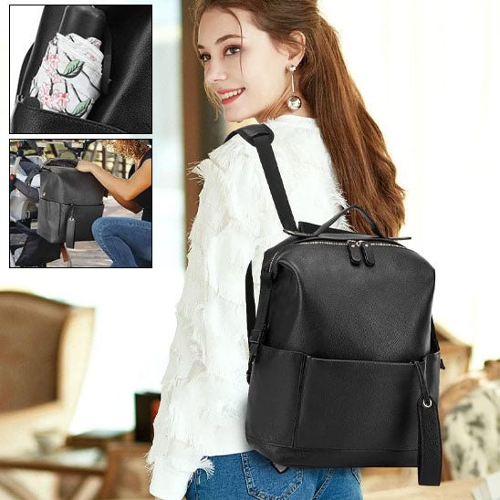 sac a langer noir au dos avec description