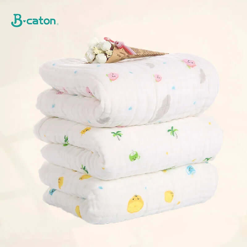 Serviette de bain en coton pour bébé - NN Baby&Mummy