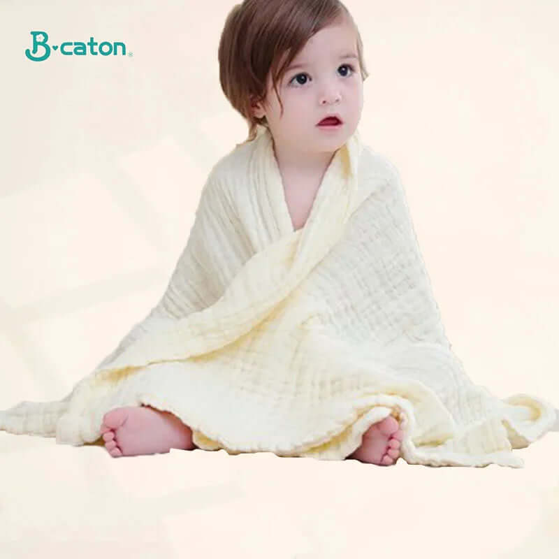 Serviette de bain en coton pour bébé - NN Baby&Mummy