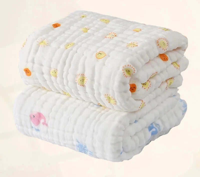 Serviette de bain en coton pour bébé - NN Baby&Mummy