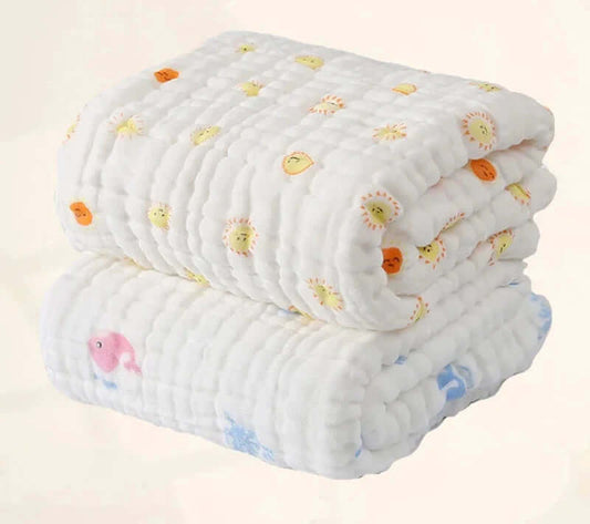 Serviette de bain en coton pour bébé - NN Baby&Mummy