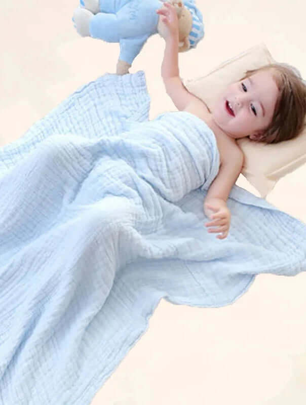 Serviette de bain en coton pour bébé - NN Baby&Mummy