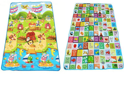 Tapis d'éveil bébé double face - NN Baby&Mummy