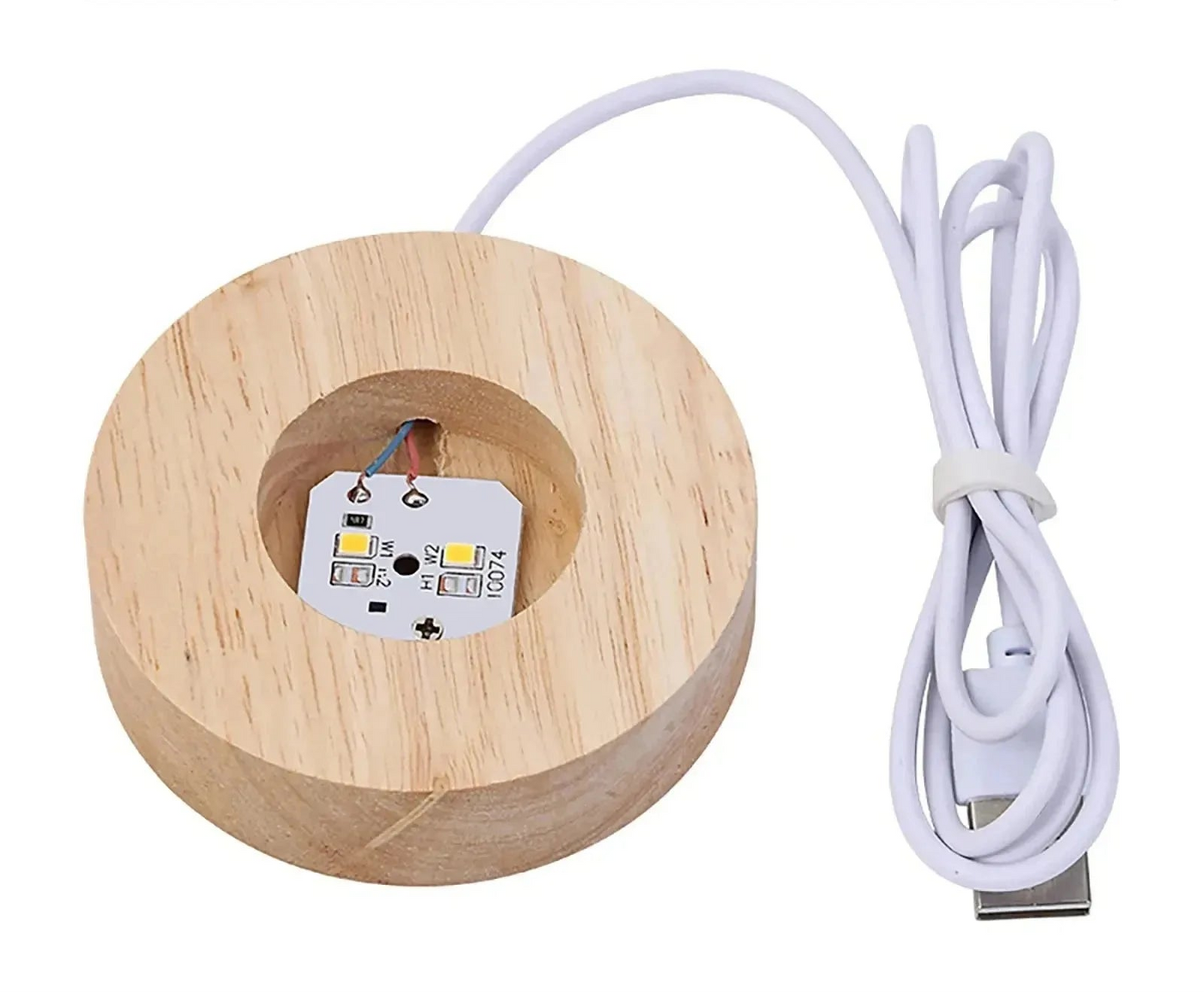 Veilleuse Bébé Boule de Crystal - NN Baby&Mummy